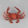 Red Crab Models Simulation Crabs Sea Animal Figurine Kids Cognition Educational Toy Scenes Making Micro Landscape Realistic Gift