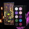 SHELLWE MAKEUP - Палитра теней для век Хамелеон Mist Witch, 10 цветов