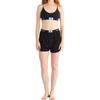Calvin Klein Ss23 Letter Logo Hem Bra Женское нижнее белье Черный QF7216-UB1