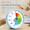 60 Minutes Visual Timer Ultra Silent Classroom Timer Portable Alarm Clock Kitchen Use