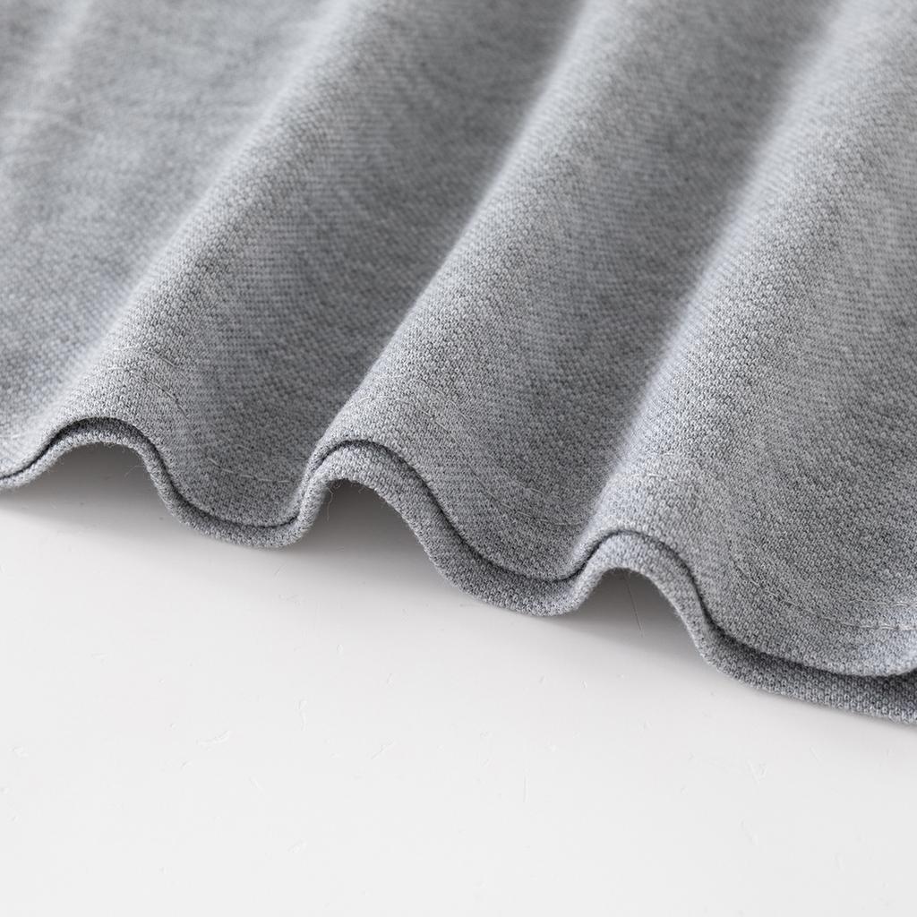 Детская модная рубашка поло, осенняя однотонная повседневная рубашка с лацканами для мальчиков