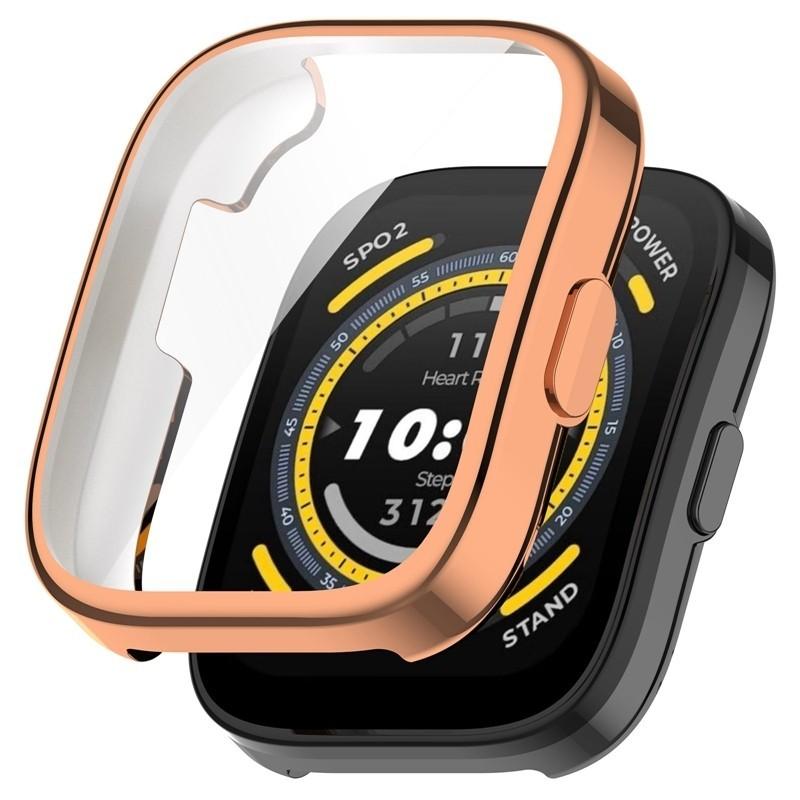 Мягкий силиконовый чехол для Xiaomi Huami Amazfit Bip 5, умный ремешок для часов, защитная пленка для экрана для Amazfit Bip5