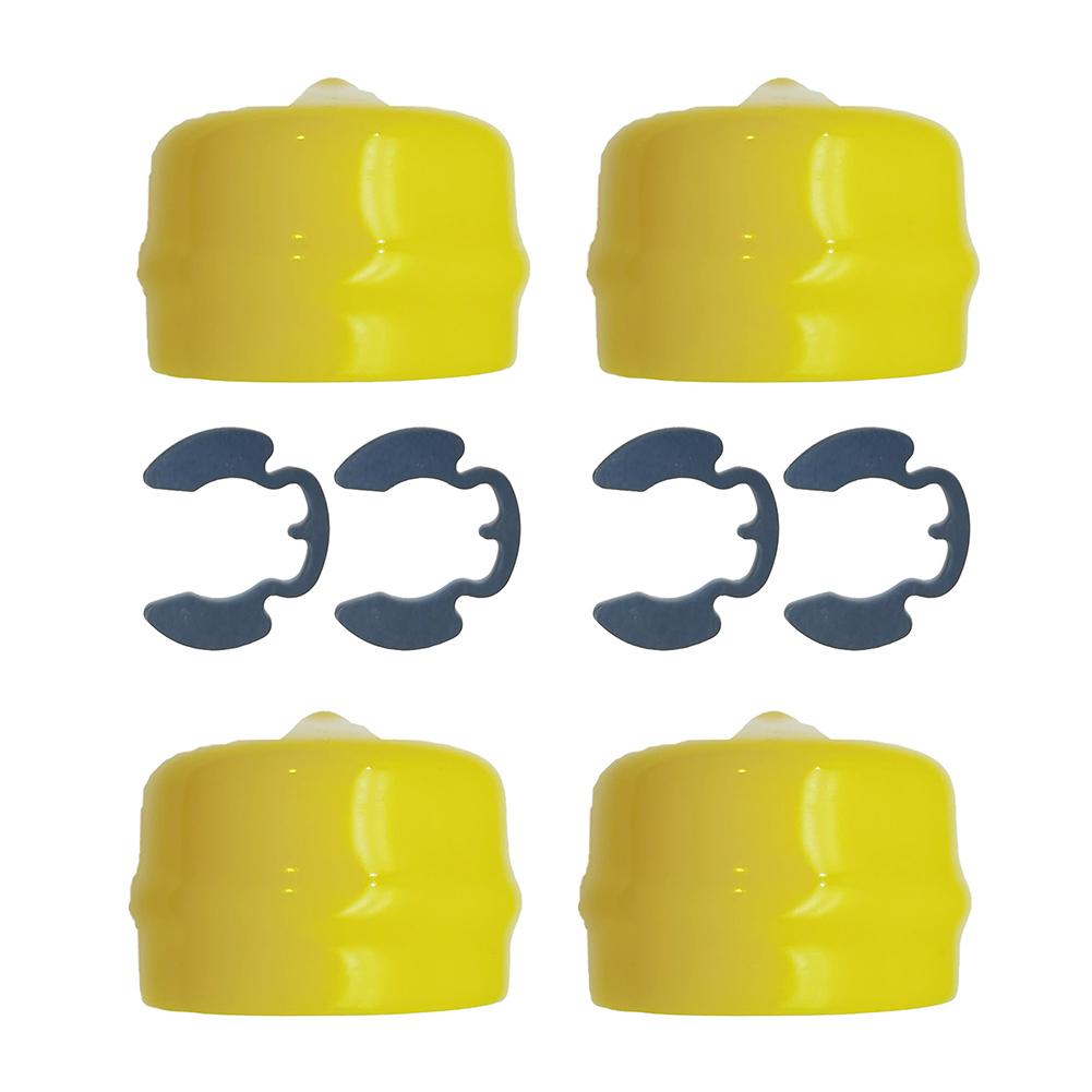 4 Sents Axle Cap Bearing Cover M143338 4 Комплект стопорных колец для газонокосилок John For Deere 102, садовый инструмент для замены триммера