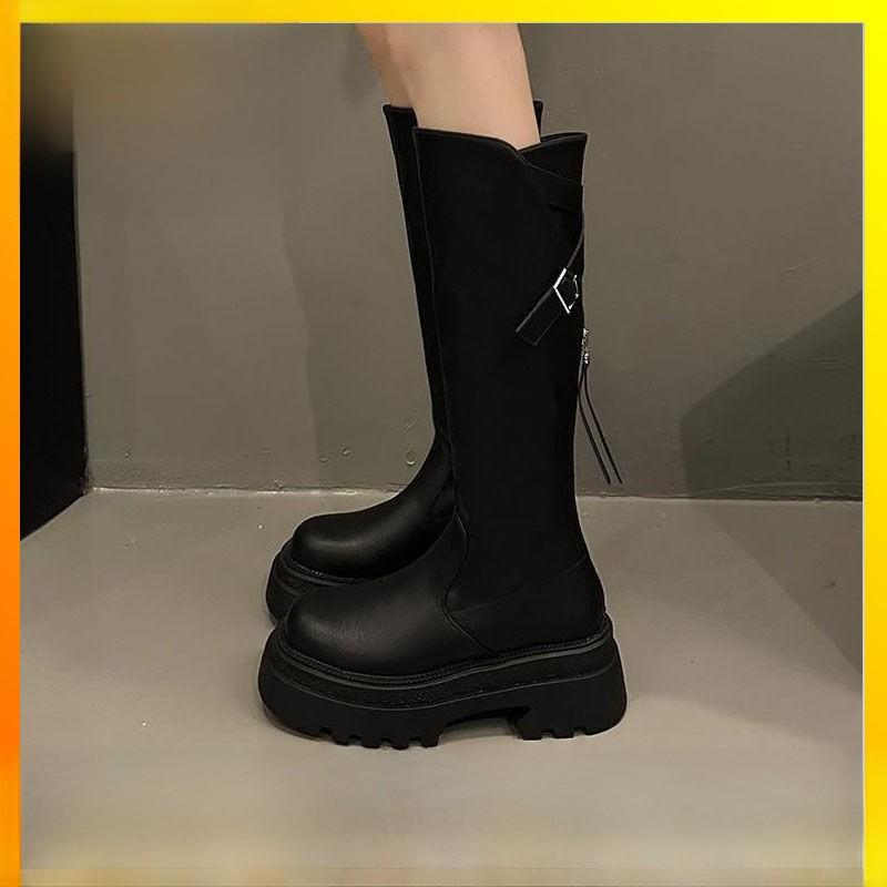 Женские ботинки Dr. Martens на водонепроницаемой платформе для осенне-зимнего комфорта