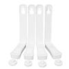 4pcs Bed Sheet Fasteners Mattress Bed Sheet Fixed Clips Holder Straps Household Supplies