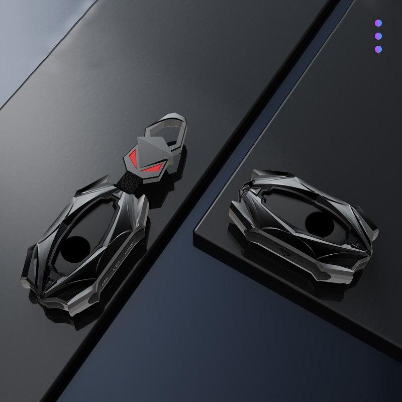 Чехол для автомобильного ключа из цинкового сплава FOB для Volvo XC40 XC60 S90 XC90 V90 T5 T6 T8, автоаксессуары, брелок для ключей, защитный чехол для автомобильного ключа