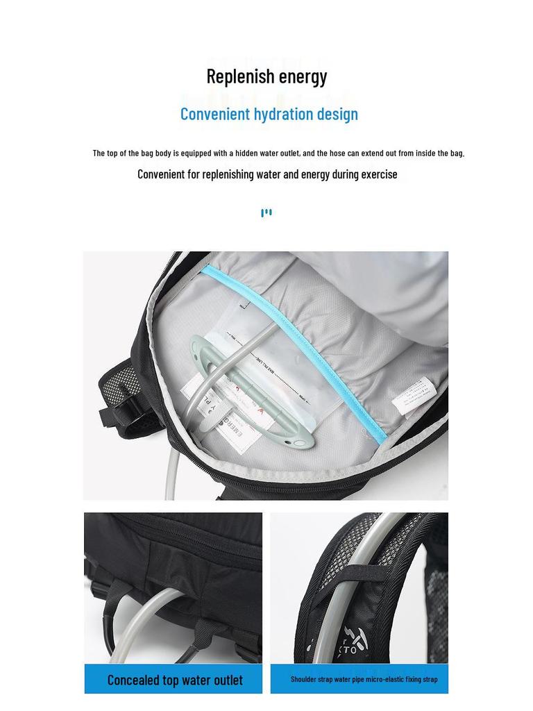 INOXTO Eagle 30L Outdoor Backpack – Large Capacity Hiking, Mountaineering & Camping Bag with Hydration Features