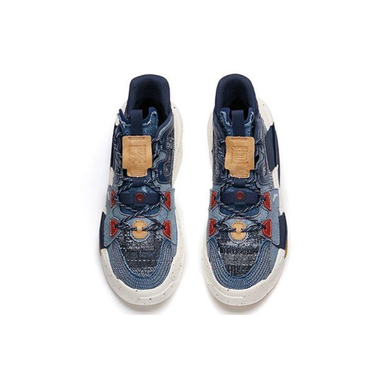 Anta Баскетбольные кроссовки Badass 3 Low женские синие 122138081-7