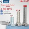 Guwanji DIN 188 T-Slot Bolts for Aluminum Profiles