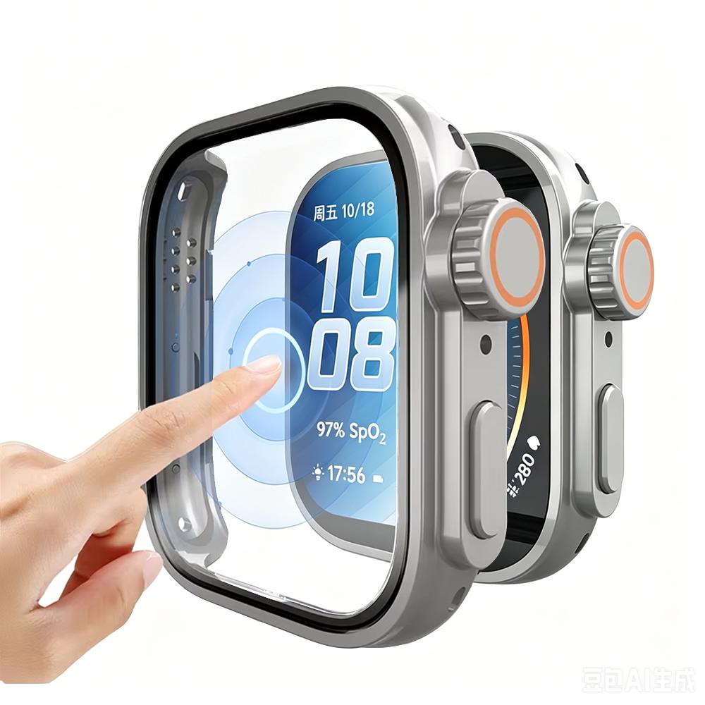 Переключитесь на Ultra Case для Huawei Watch Fit 5 5Pro Чехлы из закаленного стекла Защитная пленка для Huawei Fit5 5 Pro Обновите до Ultra