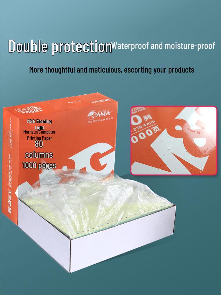 Отрывной многостраничный компьютерный бланк Morning Glory с перфорацией для подачи штифтами: 3-частный, 2-частный, 1/3, 2-частный, 4-частный, 5-частный, 6-частный