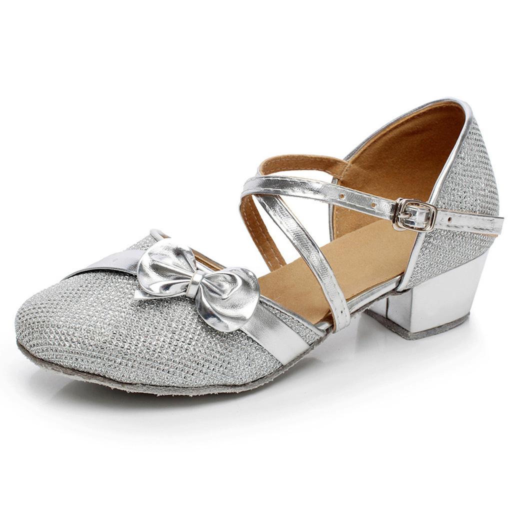 Туфли принцессы для одной вечеринки для маленьких девочек, бальных танцев, танго, латинской обуви