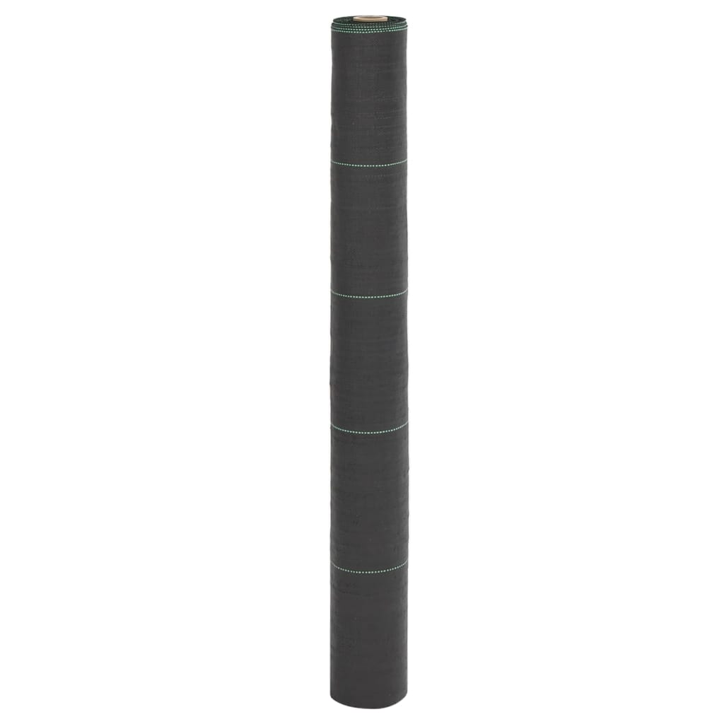Vidaxl Agrowłóknina Antychwastowa, Czarna, 1X100 M, Pp