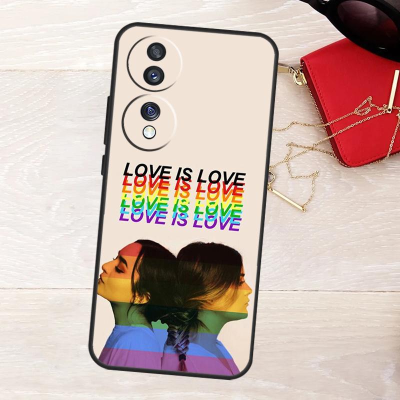 Gay Lesbian Lgbt Rainbow Pride Phone Case For Honor 90 70 50 Lite Magic 5 6 Pro X6 X7 X8 X9 X6a X7a X8a X9a X8b X9b Cover
