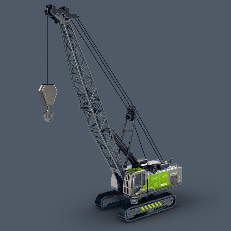 Non-Toxic 1/50 Diecast Engineering Vehicle Excavator Bulldozer Car Model Simulation Alloy Head Dumper Truck Crane Tanker Toys For Kids Children