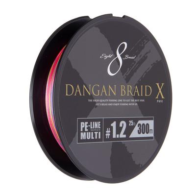 Плетёная леска Major Craft PE Line Bullet Braid Cross DBX8-3001.2MC