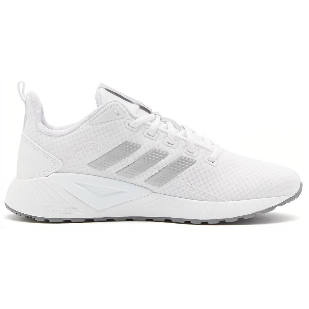 Adidas Questar Daily Comfortable Shock Absorption Non-Slip Wear-Resistant Breathable Low-Top Casual Running Shoes Women Sneaker Light-Gray GY3342