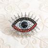 Rhinestone Office Brooch Badge Eye Shaped Pin Fashion Accessory for Parties Trendy Gifts Jewelry
