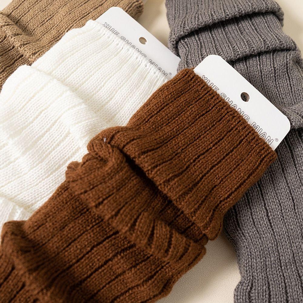 JK Knitted Leg Cover Harajuku Ballet Guards Socks Kawaii Leg Socks Baby