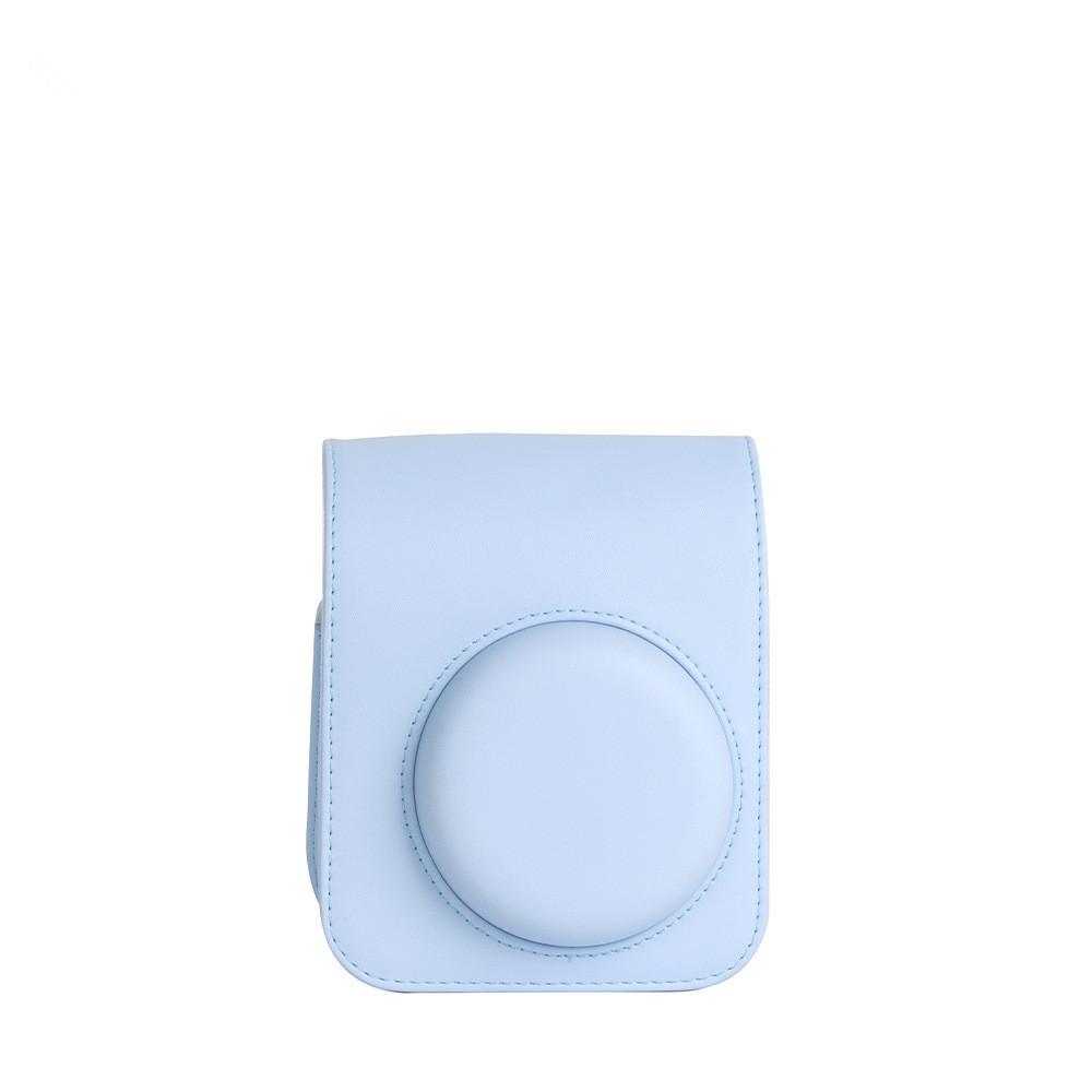 Чехол для камеры Instax Mini 12, мягкий защитный чехол из искусственной кожи, дорожная сумка для пленочной камеры Fujifilm, сумка с плечевым ремнем