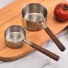 Масляный горшок из нержавеющей стали 304 со шкалой, мерная ложка, маленькая кастрюля для соуса, шоколад