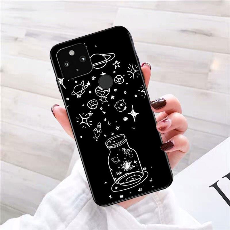 Чехол для телефона «Луна, звезда, космический астронавт» для Google Pixel 7 Pro 7 6A 6 Pro 5A 4A 3A Pixel 4 XL Pixel 5 6 4 3 XL 3A XL 2 XL