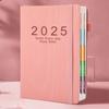2025 Daily Planner One Page Per Day Jan-Dec A5 Day Planner 2025 Daily Calendar Monthly Tabs Hardcover 2025 Hourly Appointment Book