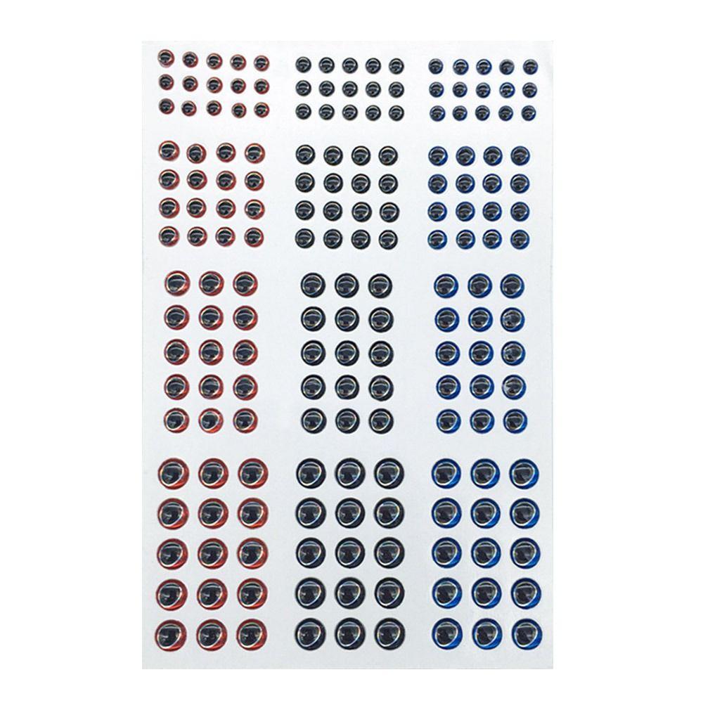 Fly Tying Fish Lure Eyes 3D Fishing Bait Eyes 2024 3D Holographic Eye