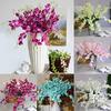 Artificial Fake Orchid Flower Plant Home Office Wedding Party Decor Ornament