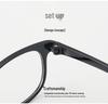 Корейская мода TR90 Сверхлегкая двухцветная оправа для очков для подростков и студентов