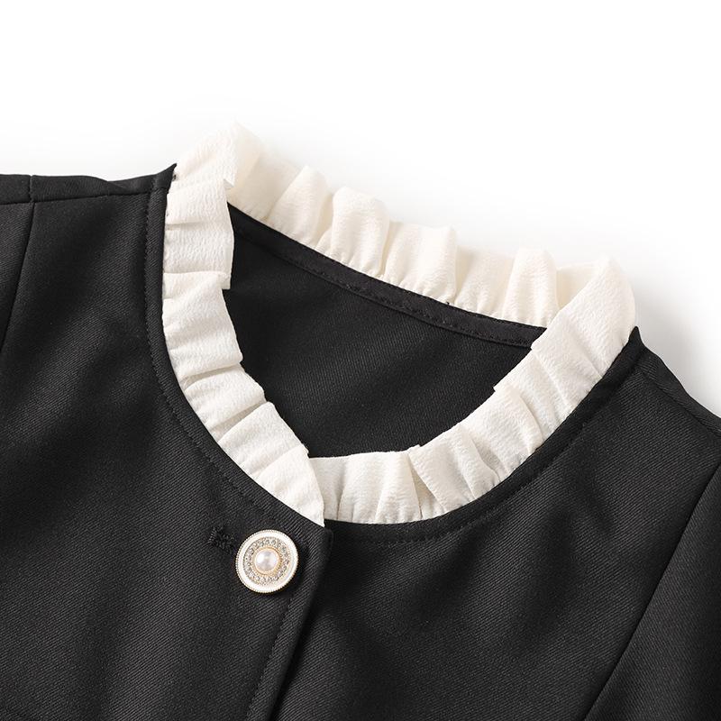 Летнее французское милое текстурированное платье для похудения для женщин, 2024