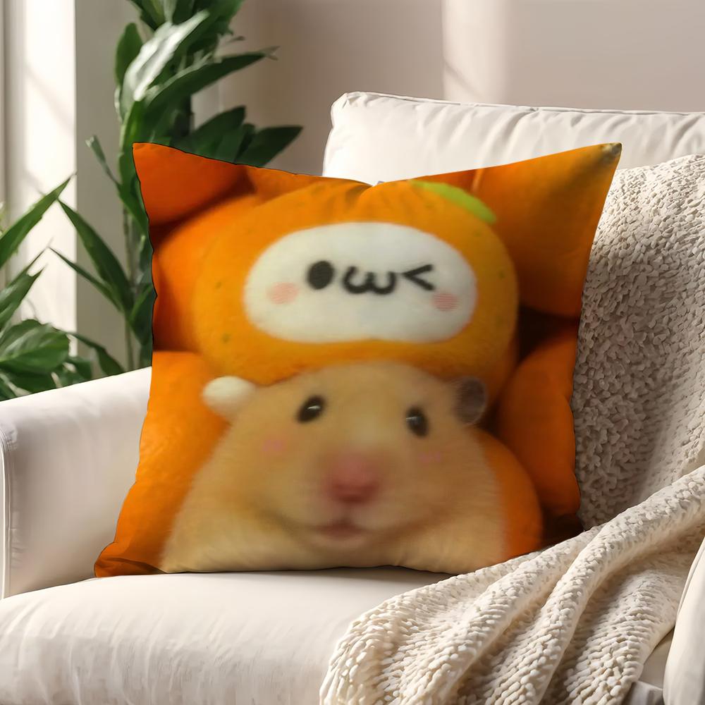 Kawaii Mouse cushion cover For Pillow Printing Sofa Decoration Home Car Room Coffee Shop Office Nordic Simplicity