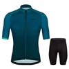 Kids Quick-Dry Mountain Trail Cycling Scooter Outfit Set With Gradient Color Short Sleeve Romper Outdoor Sports