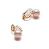 Серьги с жемчугом Цвет жемчуга 4 цвета на выбор Жемчуг 8 мм Вишнево-розовый Серебро 900 Золото Гарантия 3 года