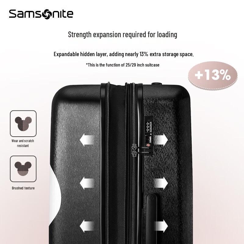 Samsonite Disney Mickey Mouse AF9 Hardside Spinner Luggage