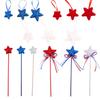 Day Independence Star Shape Fairy Stick Hanging Decorations Event Props Party