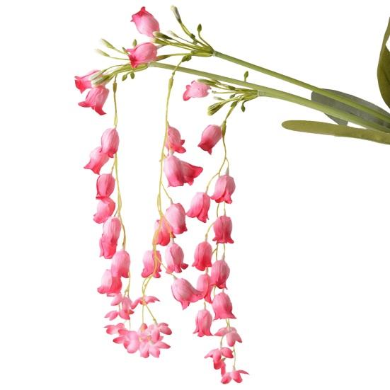 42,5" Длинный Стебель Ландыша Искусственная Подвесная Гирлянда из Цветов Ландыша для Высокой Вазы Свадебное Мероприятие Декор Заднего Плана Патио Садовая Комната