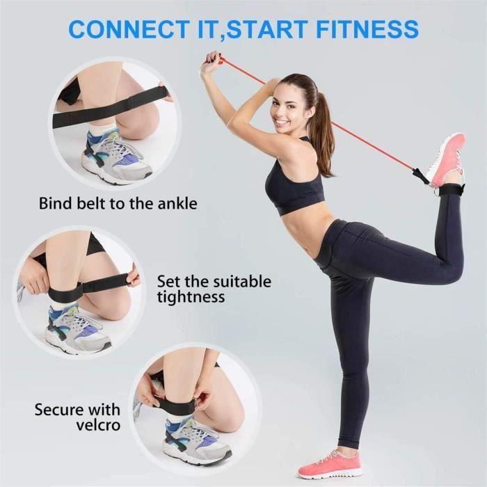 Bandes de fitness élastiques - Yangbaga - Kit 11pcs - Résistance réglable - Durable - Multi-couleurs