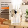 Portable Humidifier Air Freshener for Small Space 2L Large Capacity Perfect for Nightstand Dorm Bedroom Office