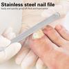 Professional Nail File Stainless Steel Polishing Block Sanding For Nail Manicure Supplies Tools Art Beauty Finger Toe Care Tool