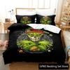 3D Print Alien Gangster Comfortable Duvet Quilt Cover Pillowcase Bedding Set Children Bedroom Decoration Home Textile