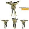 Metal Tripod Factory Direct Retro Wine Glass Ancient Bronze Wine Vessel Crafts