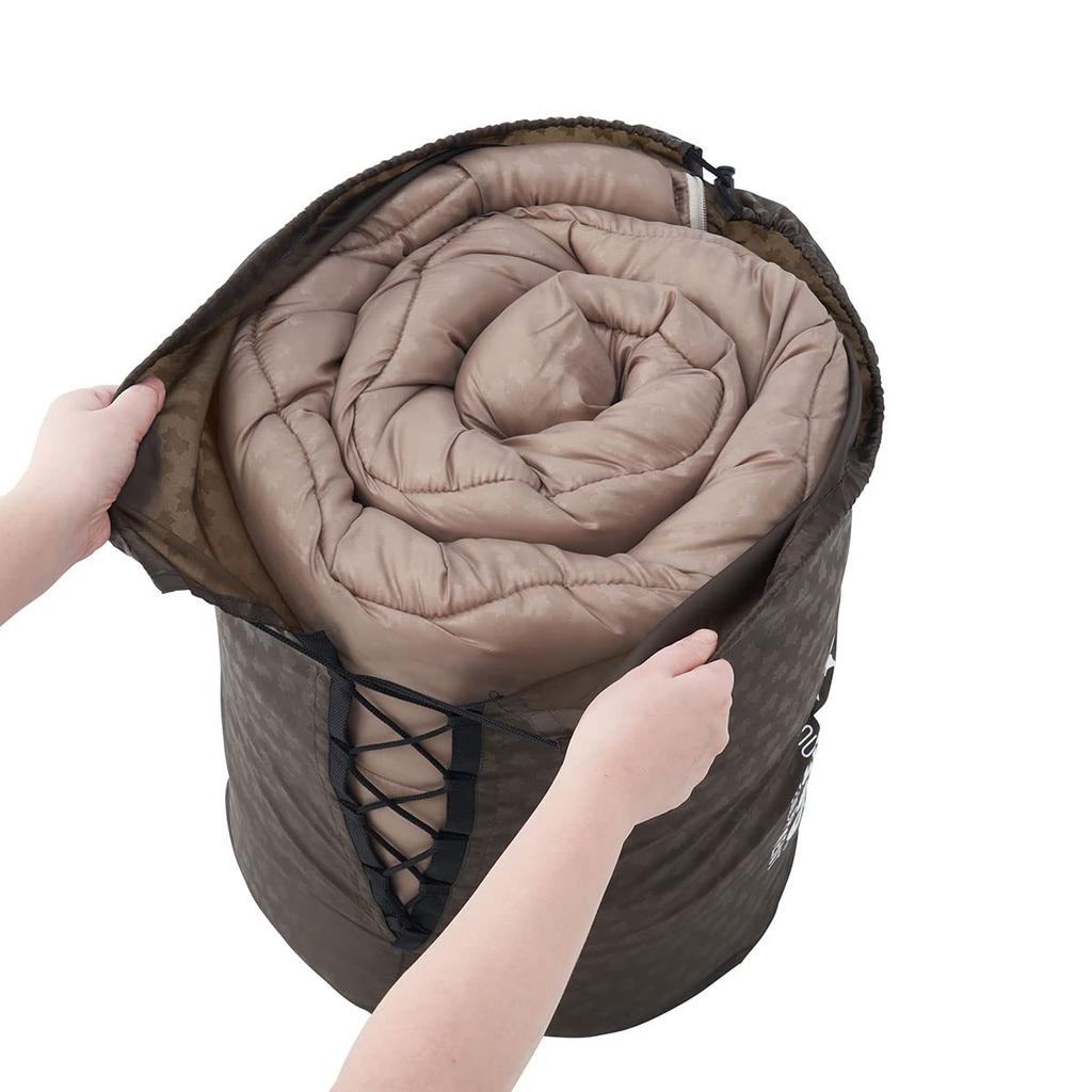 LOGOS Антибактериальный и дезодорирующий моющийся теплый спальный мешок 72600037 Спальный мешок подходит для стихийных бедствий, можно стирать до -6 зимой, -6℃,