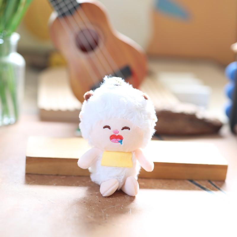 Cute Cute Little Sheep Pendant Plush Toy Doll Little Aries Bag Hanging Ornament Keychain Doll Doll