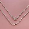 Серебряная цепочка-косичка 925 пробы, 16-30 дюймов, для женщин – Модный кулон, ювелирный подарок