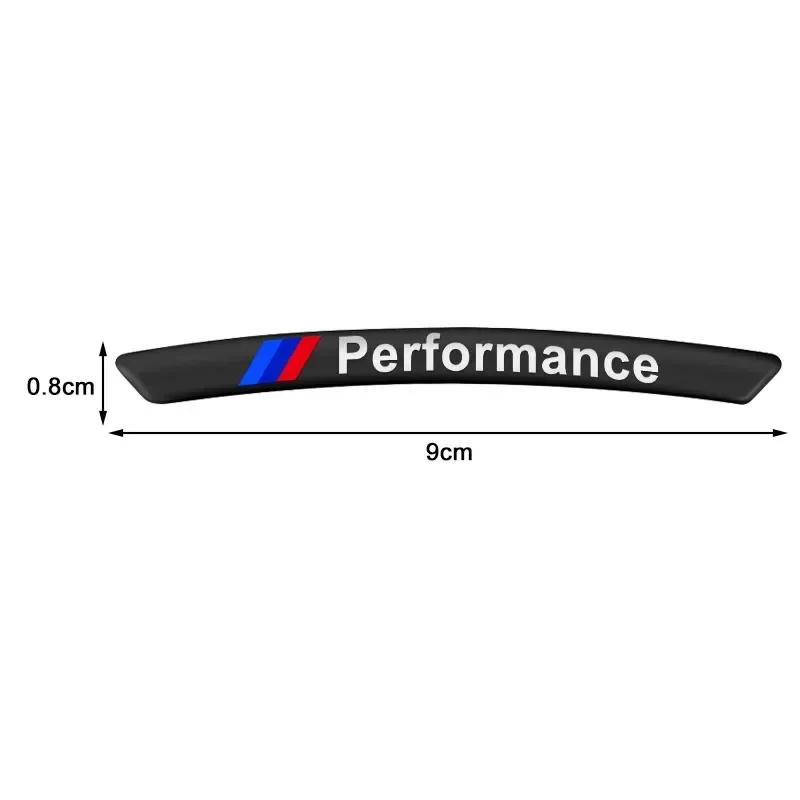 BAIR7 For BMW Car Styling Auto Wheel Hub Badge Tire Rim Stickers Accessories For BMW E46 E39 E90 E60 E36 F30 F10 E34 E30 F20 E92 M3 M4