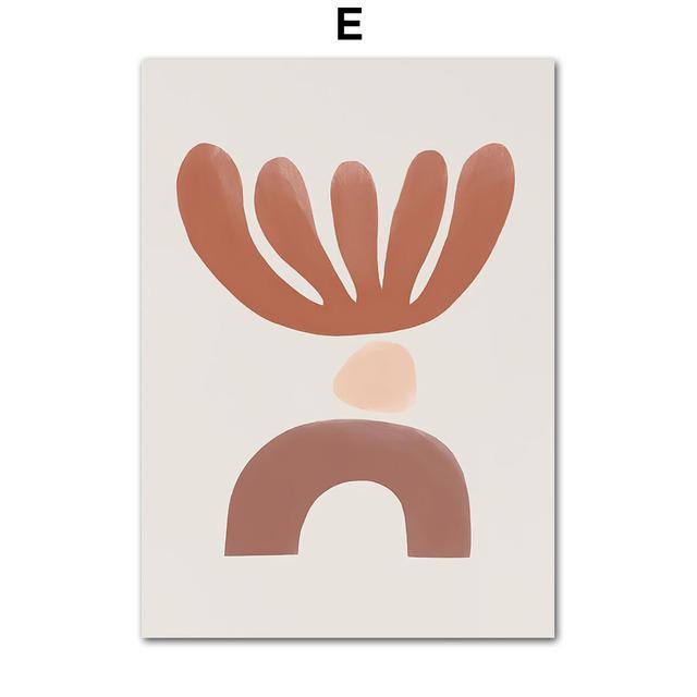 Бохо Матисс вырезанные минималистичные линии лица девушки плакаты и принты настенная живопись на холсте настенные картины для декора гостиной без рамки