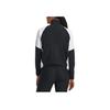 Under Armour Куртка женская, на молнии, прямая, повседневная, с длинным рукавом, в стиле ретро, со стоячим воротником, черная 1379447-001