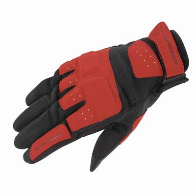 Мотоциклетные перчатки Urban Mesh 2XL 1228 Сетчатый материал для осени и весны, лета, красного/черного цвета GK-227
