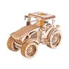 Wood Tractor 3D Three Dimensional Puzzle Korea 3d Puzzle
